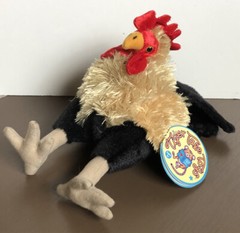 Tiger Tales Toys plush stuffed animal 10″ Riley The Rooster