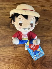 One Piece Luffy Plush 12″ ROUND 1 EXCLUSIVE Anime Stuffed Toy Brand New w/ Tags