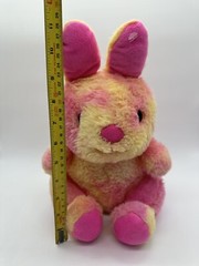 Animal Adventure Bunny Rabbit Pink Orange Dye Stuffed Plush Target 2019