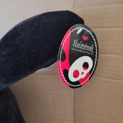 Skelanimals Black Jack Rabbit Plush Fiesta 20.5” Stuffed Animal C14105 WITH TAGS
