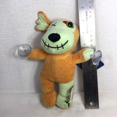 Zombie Dog Window Sign Cling 2012 Rockstar Stuffed Plush Toy With Tags 8″