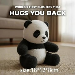 SOFT PANDA HUGMOTION EMOTIONAL SUPPORT PLUSH TOY MULTI-FUNCTIONAL HUGGING TOY