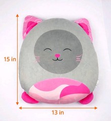 Cute Plush Cat Pillow Set of 2