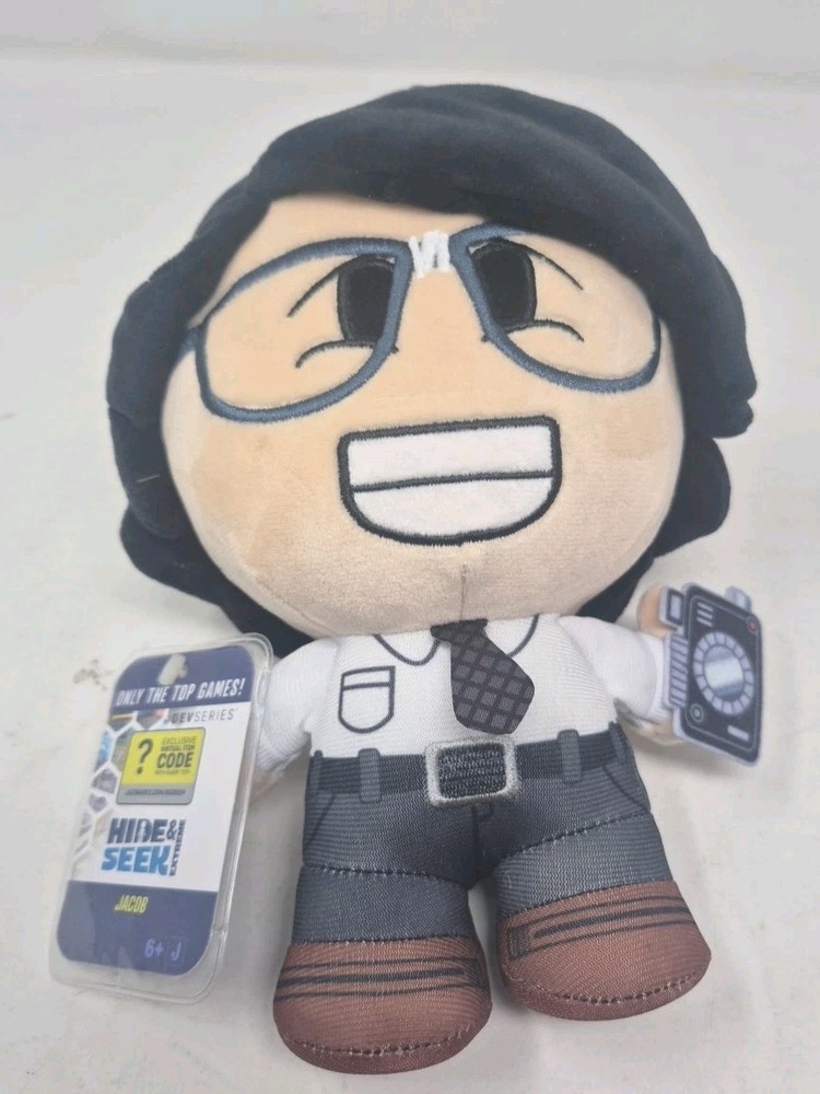 Jazwares Hide & Seek Extreme DevSeries Plush Doll Jacob, 2023 – New