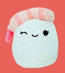 Squishmallow Keina Shrimp Sushi Plush Doll Stuffed Toys Plushies Soft Cute Gifts