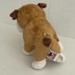 Webkinz Bulldog Plush Stuffed Animal NO CODE HM126 Bulldog GANZ