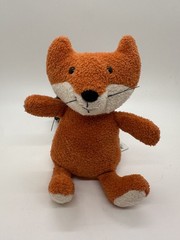 JELLYCAT Noodle Tail Small 6″ Plush Fox- Red Orange Stuffed Animal Toy RETIRED