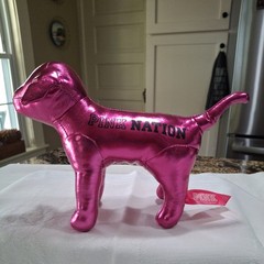 Victoria’s Secret Pink Nation Dog Collector Limited Edition VS Pink Puppy Dog