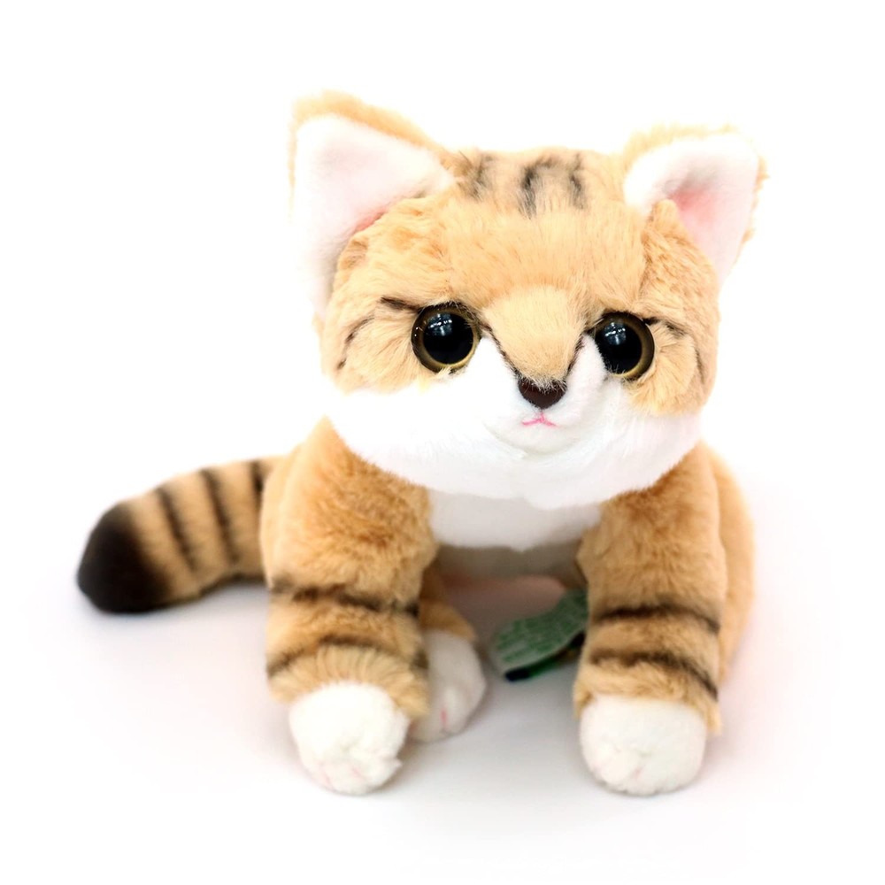 Exhausted Sand Cat Plush Toy, Small, Z0322
