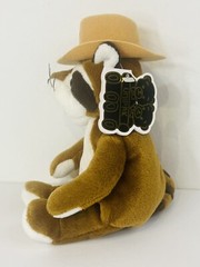 Unipak Ranger Rick Raccoon Beanbag Plush Stuffed Animal Toy 202R 9.5” With Tag