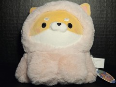 14” Takashoji Shiba Inu Dog in Pink Octopus Costume Kigurumi Plush NWT