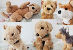 Douglas Plush Lot ESSA Retriever Wolf Shiba Inu