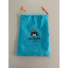 Jellycat London Blue Drawstring Dust Bag Cat Logo Gift Pouch Storage Accessory
