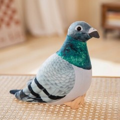 cute simulation plush dove bird toy colorful dove doll gift about 20cm