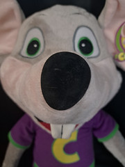 XL Jumbo Large 28″ 30″ Chuck E. Cheese Mouse Plush w/Tags Stuffed Animal RARE