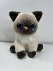 Zuru Siamese Cat/Kitten Mooloo 6″ Toy Plush Purrs Multiple Meows