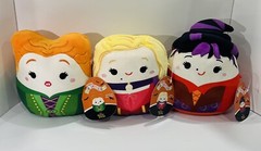 🔮Squishmallow Hocus Pocus Sanderson Sisters 6.5″ Disney Halloween Set of 3 NWT