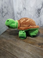Ganz Webkinz Turtle Plush 9″ Stuffed Animal Toy Green Brown HM150