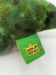 Wild Republic Stegosaurus Green Dinosaur Plush Stuffed Animal 9” Camo 2011 Dino