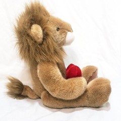 Lion with Heart Valentine’s Day Plush Stuffed Animal 11″ Russ Berrie Target