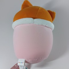 Takashoji Plush Toy Boba Bubble Tea Striped Orange Cat Pink NWT