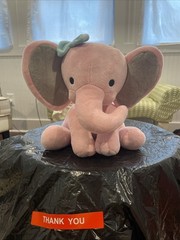 Elephant Bedtime Originals Hazel Twinkle Toes 10″ Plush Pink Stuffed Animal