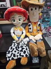 Plush Toy Story Characters- Woody And Jessie Extra Large 24″
