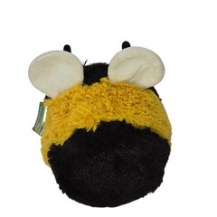 Squishable 7 Inch Fuzzy Bumblebee Plush Stuffed Animal Toy