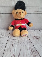 Keel Toys British Royal Guard Queen Buckingham Palace Teddy Bear Plush 12in