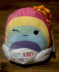 New KellyToy 2021 Squishmallow Sunshine Rainbow 7.5” Plush *NWT* S7.5 #776-2