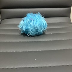Clawee Mascot Plushy Fuzzy Blue