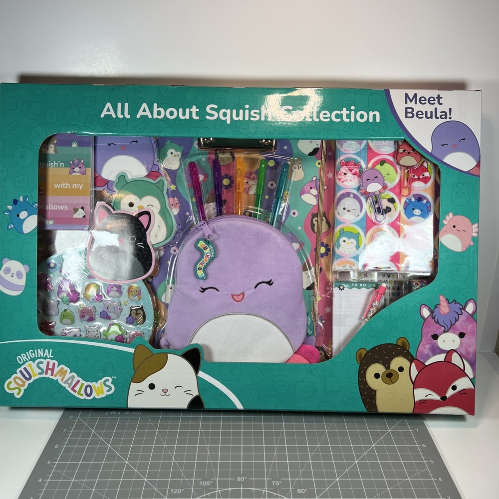 Squishmallows All About Squish Collection Violet The Octopus 16+ Items!!