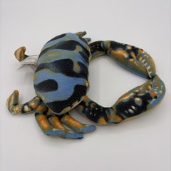 Fiesta Blue Crab 6“ Plush Realistic Beach Sea Stuffed Animal Detailed Floppy