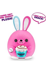 NWT Zuru Snackles Britney The Bunny With Cinnabon 14 Inch Plush
