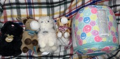 Justice Pet Shop Animal Carrier Plush Pixie Cocoa Josie Cleo