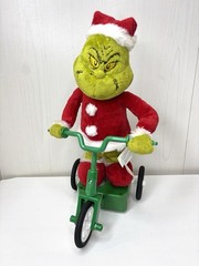 Gemmy Dr. Seuss The Grinch Who Stole Christmas Animated Musical Plush Tricycle￼