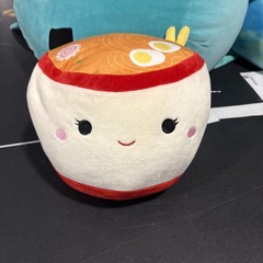 NWT Squishmallows 8″ Flip-a-Mallow Raisy & Shun Ramen Sushi Plush Toy