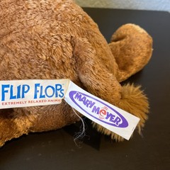 Mary Meyer Plush Flip Flops Longhorn Bull Stuffed Animal Brown, Beanie Cow