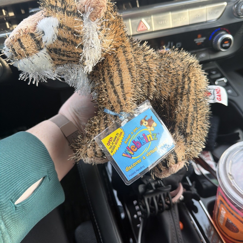 Webkinz Tiger HM032 / unopened – unused With Code Card Rare Clean Secret Code