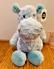 Mary Meyer Fab Fuzz Hippo light green soft plush NWT 15″