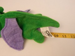 GAF * Green & Purple Dragon Plush