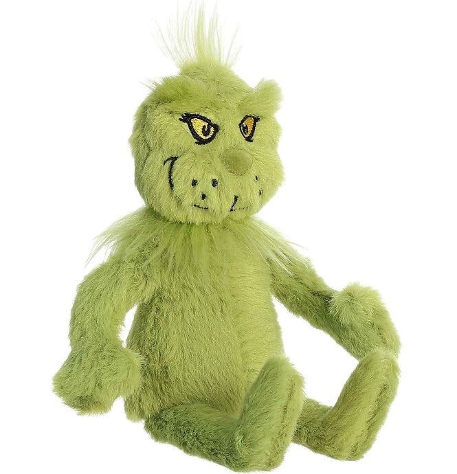 Aurora Dr Seuss Grinch 7 Inch Plush Figure NEW IN STOCK