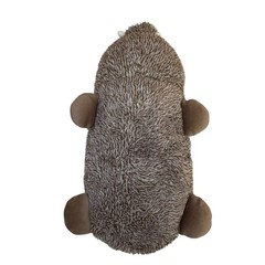 Daiso Warthog Pig Hog Plush Stuffed Animal 14 Inch Brown Pillow