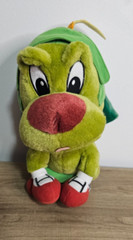 K-9 Marvin Martian Green Dog Plush Baby Looney Tunes Six Flags Stuffed Toy