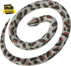 Rubber Snakes Rock Python – 26″ ⭐️⭐️⭐️⭐️⭐️