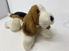 Kids Preferred Plush Puppy Dog Beagle Hound Dog Brown White Black Vintage 2000