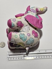 NaRaYa Elephant Plush 6″ Pink Multicolor Stuffed Animal Toy