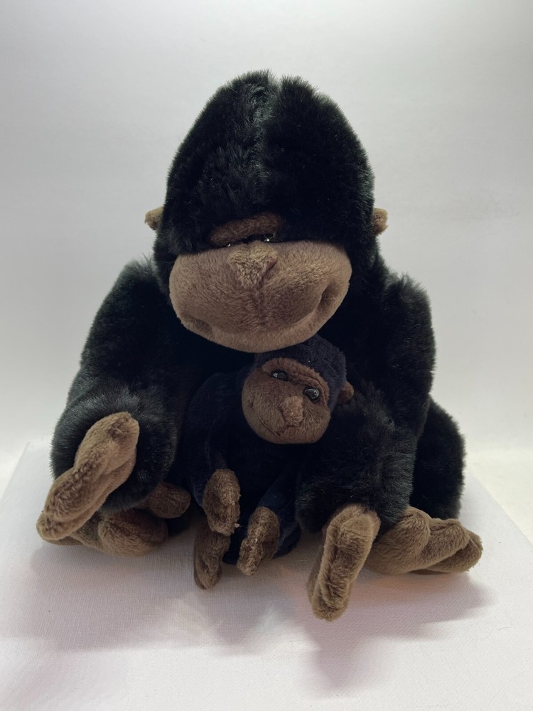 Kohl’s Cares Gorilla Mother & Child 10″ Seated Stuffed Plush Peter Pan Projects