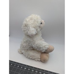 Build A Bear Plush Lamb White Shaggy Sheep Swirl Hooves 2011 12 Inch