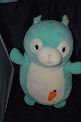 Squishmallow, Bunny, Plush Green Mint with Glitter Carrot 16″ D6